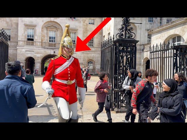 Mannerless Shameless Teens Run After Provoking 7ft Tall King's Guard