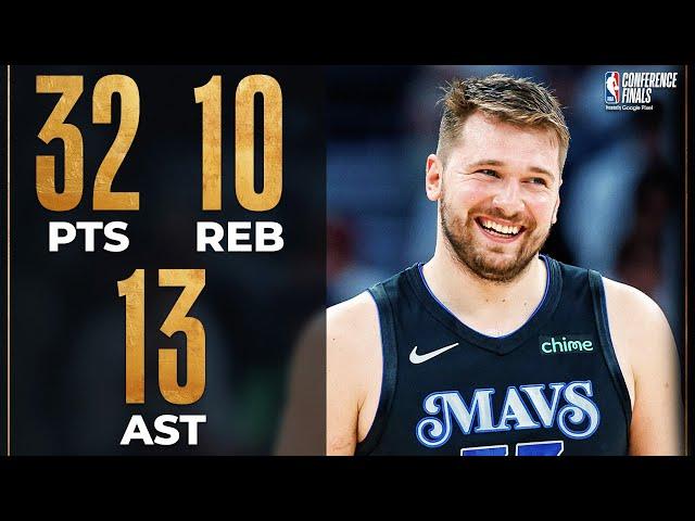 Luka Doncic Insanely Clutch Game 2 Performance #PLAYOFFMODE | May 24, 202