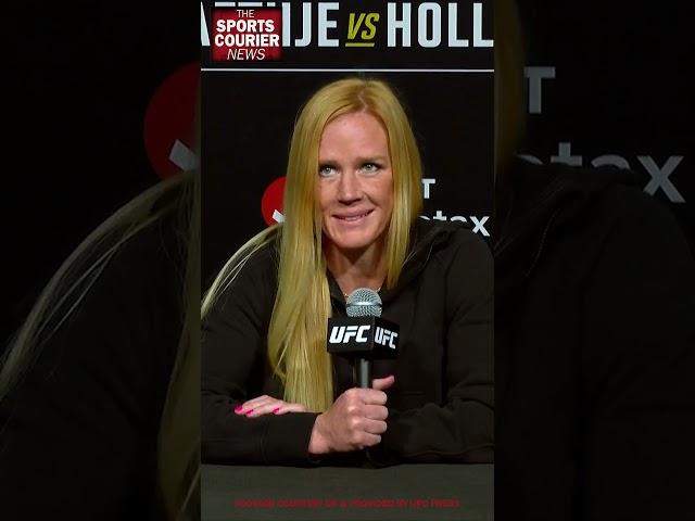 Holly Holm on Ronda Rousey's Comments, Concussions | UFC 300