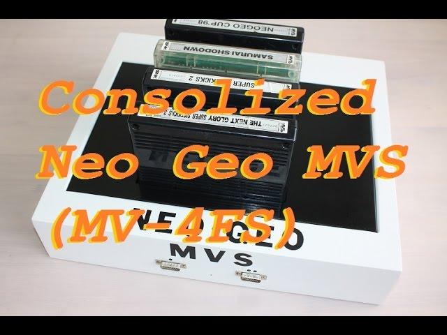 Consolized Neo Geo MVS (MV-4FS)