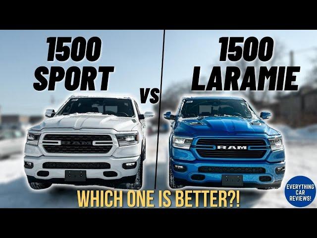 2022 RAM 1500 SPORT vs 2022 RAM 1500 LARAMIE! | Which One Is The BETTER Choice?!