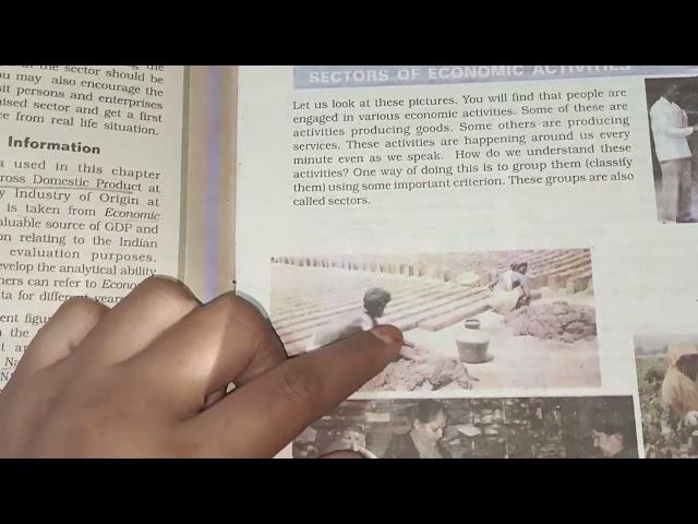 Sector of Indian economy/ class 10 part 1 primary/secondary/tertiary sector