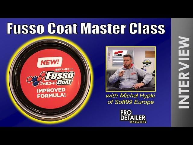 Masterclass in how to apply Fusso with Michał Hypki of Soft99 Europe