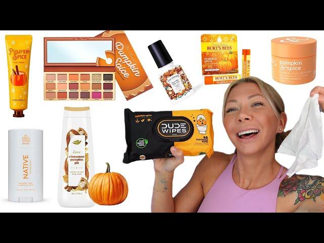 pumpkin spice beauty items