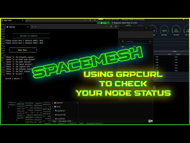 Check status of your Node using GRPCurl - Spacemesh