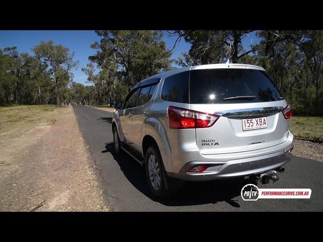 2017 Isuzu MU-X (6-speed auto) 0-100km/h & engine sound