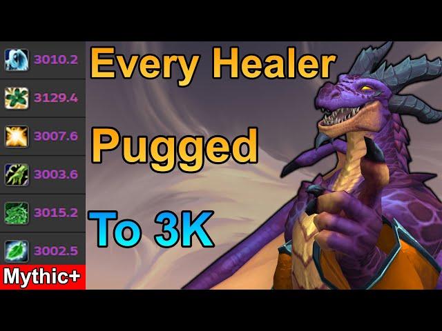 I Pugged Every Healer To 3K