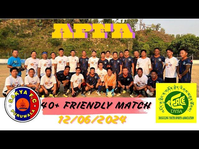 MUNDGOD 40+ TEAM v/s SAKYA PURUWALA FC 40+ TEAM, FRIENDLY MATCH | #apfa #tibetanfootball