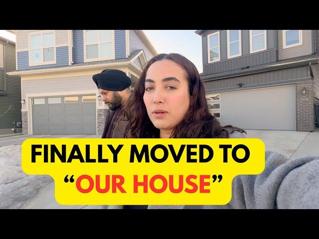 Finally moved to "OUR HOUSE" | Big relief | After 3 months of staying in AIRBNB | Canada vlogs