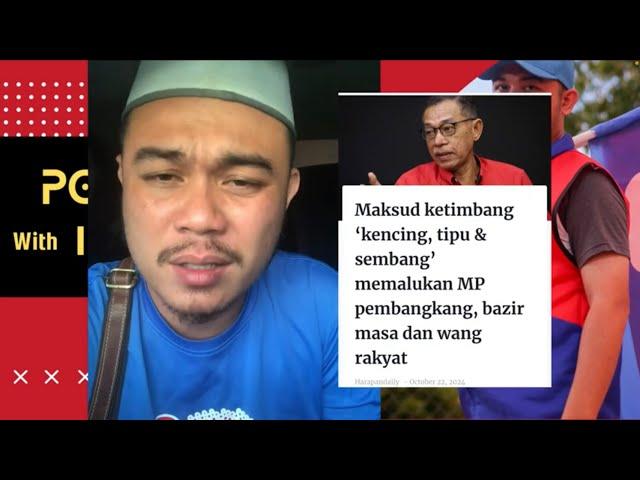 VIRAL !! PEMBANGKANG SINDIR PMX PERKATAAN ‘KETIMBANG’ JADI VIRAL