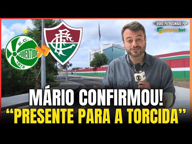 CRAQUE DO JUVENTUDE! VEJA O LANCE QUE FEZ MÁRIO COMPRAR LUCAS BARBOSA PARA O FLUMINENSE! FLU NEWS