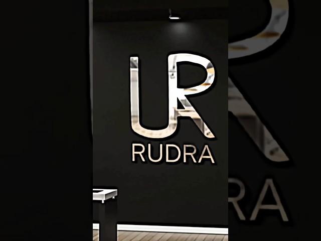 RUDRA NAME LOGO PART - 2 #rudra #logodesign #shorts720p