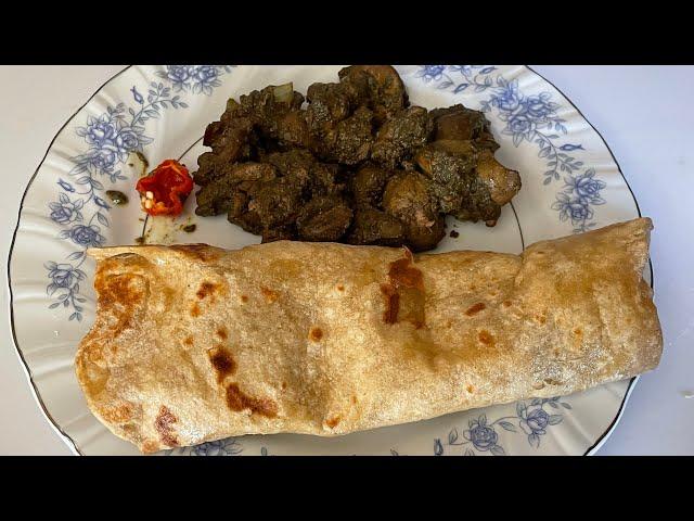 Chicken livers Curry/ Bunjal Style. Recipe