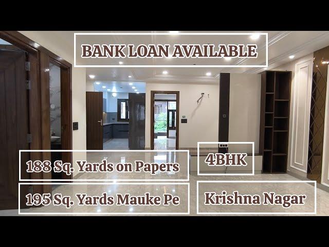 New 4Bhk Floor for Sale in Krishna Nagar, Delhi || 4 bhk house in delhi || Delhi flats for sale ||