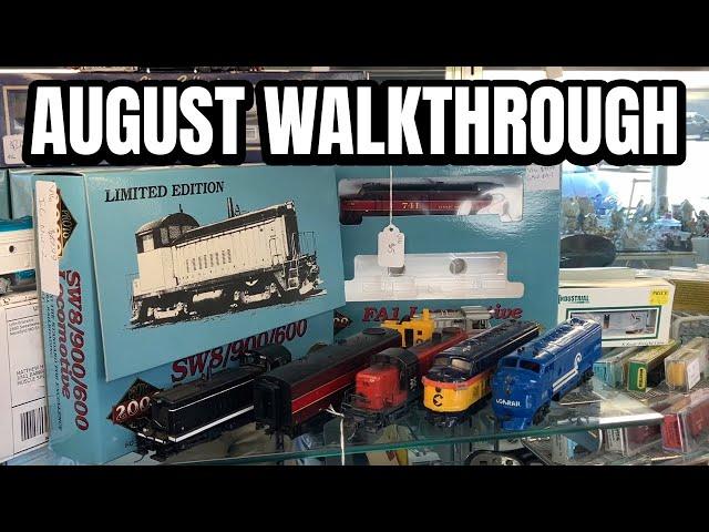 Cadence's Railyard Model Train Store Walkthrough - August 2023