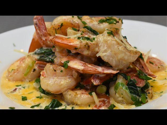 How To Make Creamy Garlic Butter Tuscan Shrimp At Home