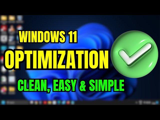 TOP 3 Tips To Boost Windows 11 PC | Best Windows 11 Optimization Settings