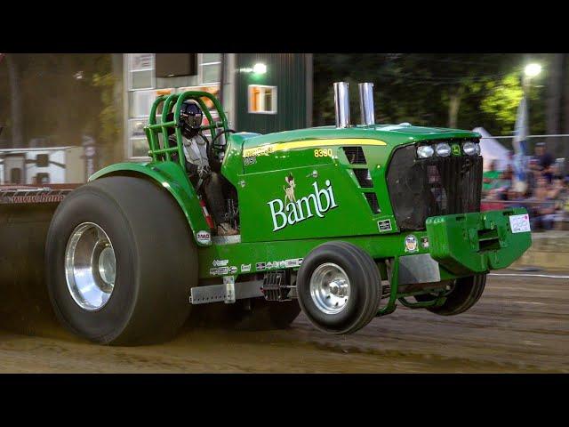 Tractor Pulling 2024: Super Stock Tractors: OSTPA Ashland, OH 2024.