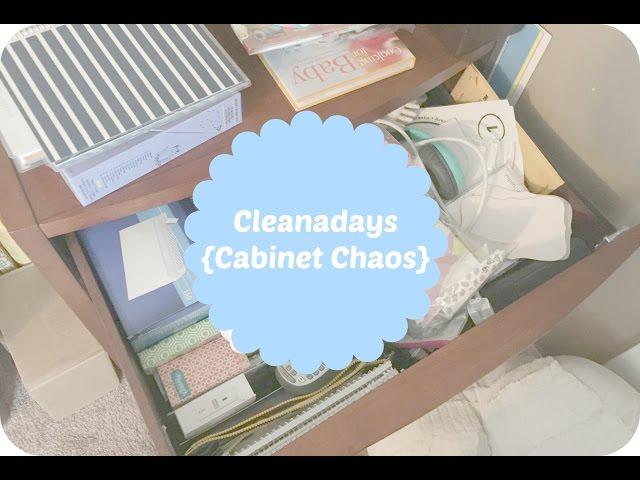 Cleanadays ~ Cabinet Chaos!!