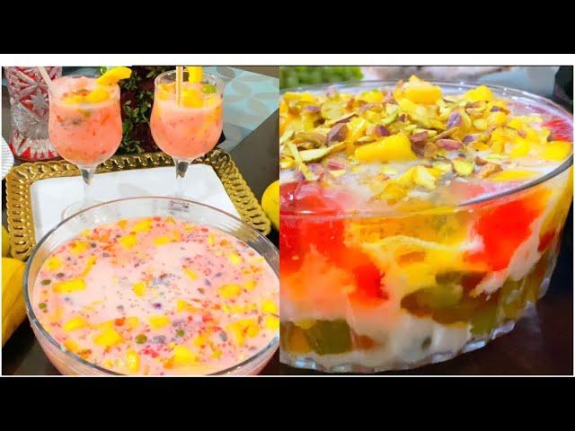 Eid special Mango bango drink +desert | اگر گوشت کھا کر گیے تھک تو کچھ میٹھا ہو جائے| Mango recipe