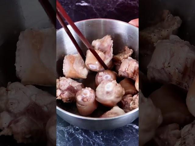 Đuôi theo hầm măng tươi ngọt thanh, chua mát