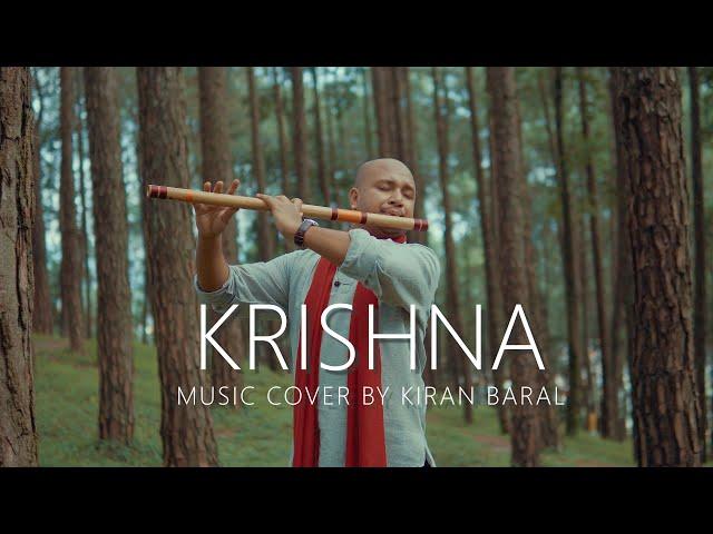 Krish Theme | Krishna Theme  | Shri Krishna Govinda Hare Murari Soulful Flute Cover by Kiran Baral