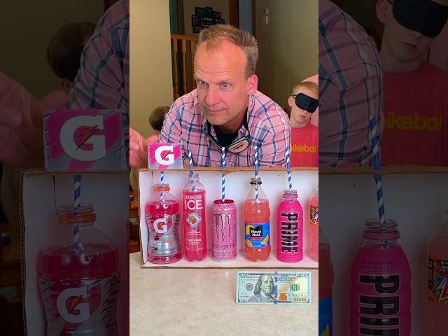 Can You Guess the Pink Drink? #game #challenge #family