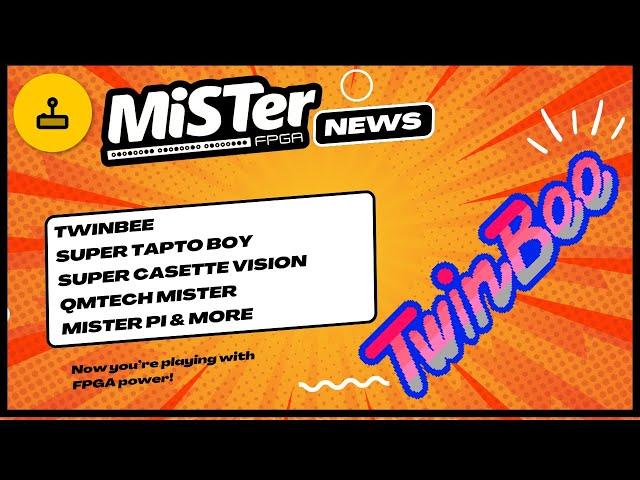 MiSTer FPGA News - Twinbee, Salamander, Super Cassette Vision & More