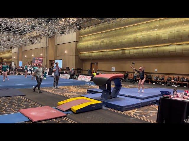 Level 10 - Vault Routine (9.800) - Yurchenko Full