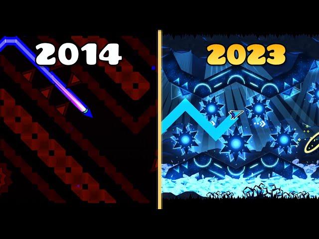 Geometry Dash's HARDEST Nine Circles of Every Year