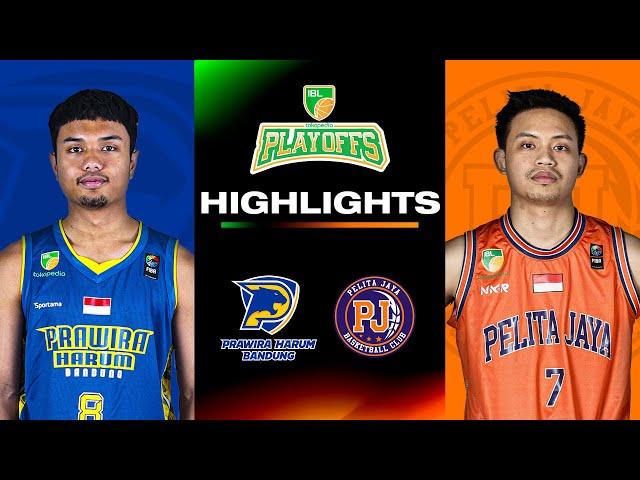 Semifinal Highlights: Prawira Harum Bandung vs. Pelita Jaya Jakarta | G1 #IBLPlayoffs2024