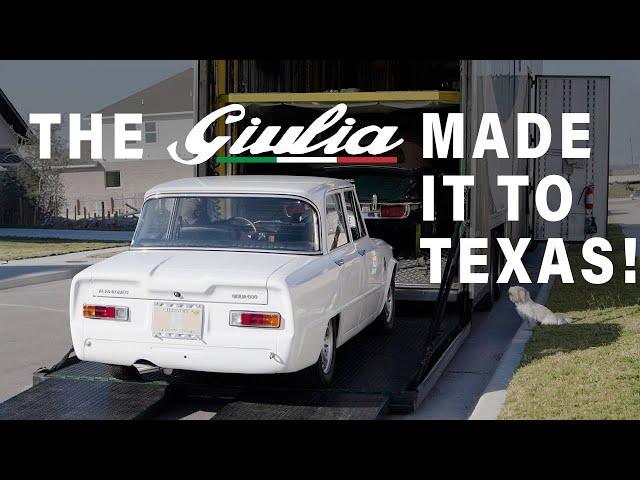 The Alfa Is Finally In Texas!