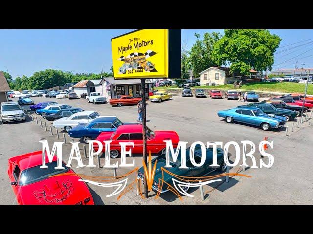 Classic Hot Rods MAPLE MOTORS 6/2/25 “Update” Inventory LOT WALK USA Deals For Sale Rides HOTWHEELS