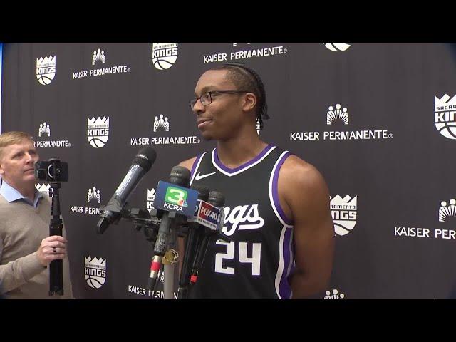 Isaiah Crawford speaks out at Sacramento Kings media day