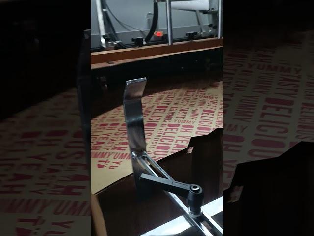 Paper Box Die cutting machine running fast speed #machine #cutting #box #package