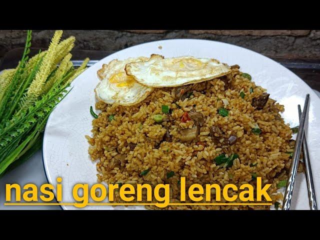 Resep nasi goreng lencak@MamahestaChannel-ap0181