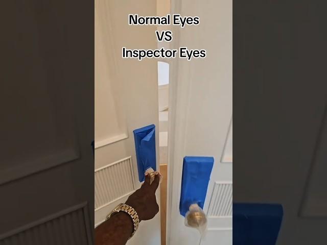 Normal Eyes VS Inspector Eyes #thataintright