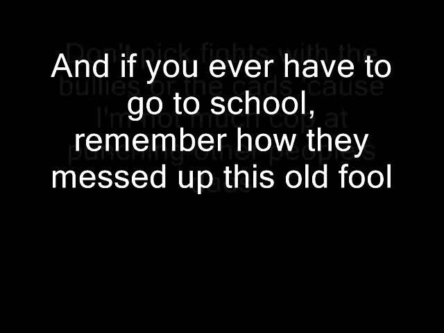 David Bowie - Kooks (Lyrics)