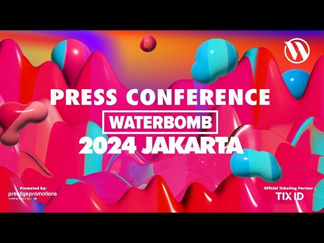 PRESS CONFERENCE WATERBOMB JAKARTA 2024