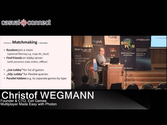 Multiplayer Made Easy with Photon | Christof WEGMANN