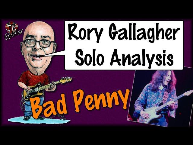 Rory Gallagher Solo Analysis - Bad Penny