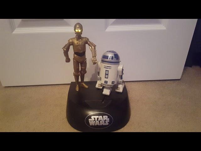 Thinkway electronic talking C3PO and R2D2 bank