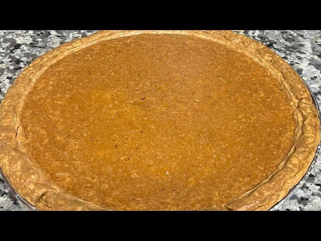 The Best Thanksgiving Sweet Potato Pie Recipe #thanksgiving #sweetpotatopie