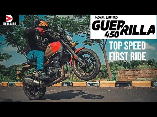 Royal Enfield Guerilla 450 First Ride Review