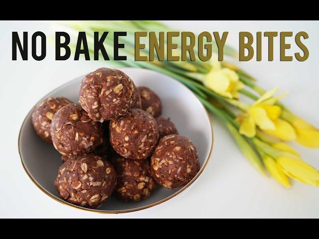 Healthy No Bake Recipe - Energy Bites | ANN LE