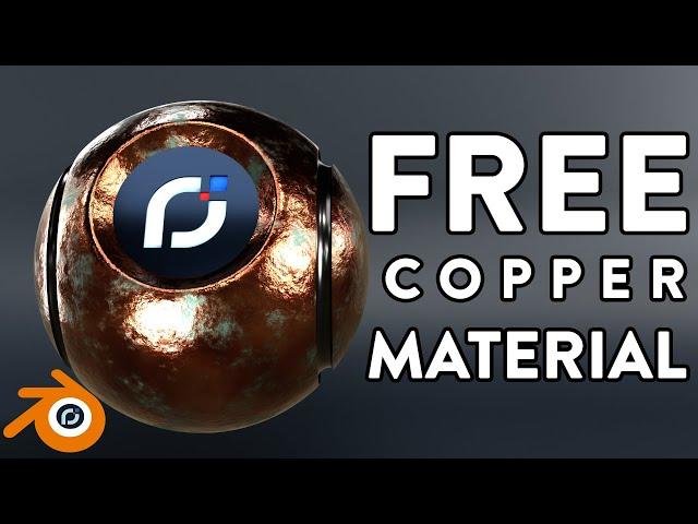 FREE Copper Material | Blender | Pixel Insane