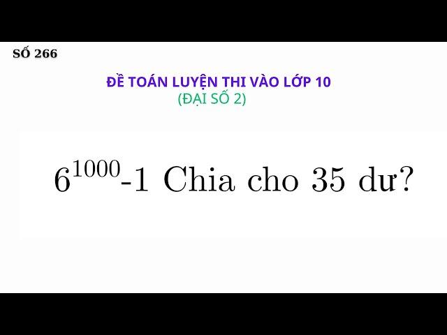 Học Toán cùng Thầy Thắng–Video hướng dẫn luyện thi vào lớp10