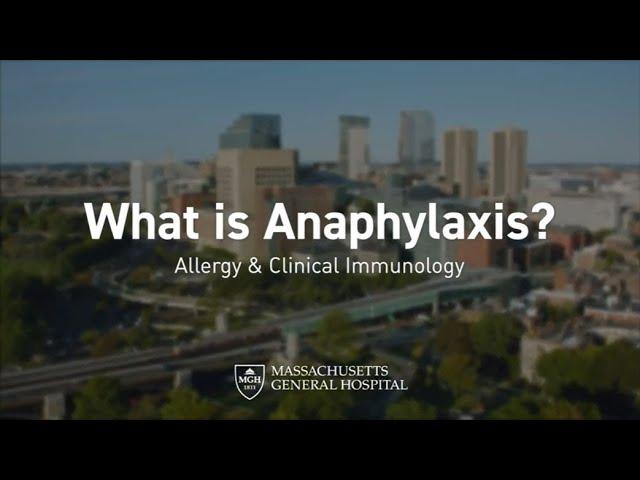 Anaphylaxis