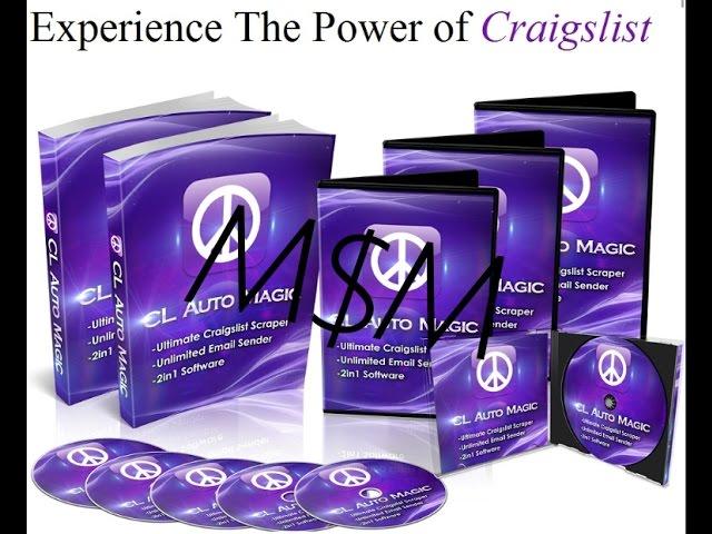 CL Auto Magic will allow you CRUSH Craigslist and get flooded with Leads for YOUR BIZ!!!