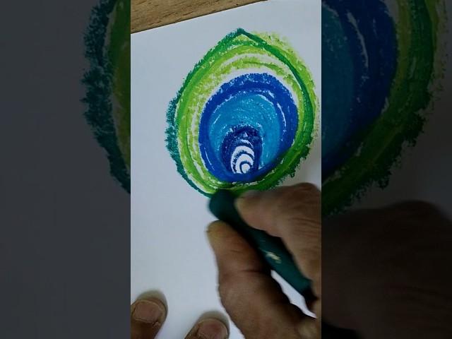 Easy oil pastel drawing #drawing #aet #relaxing #satisfying #easydrawing